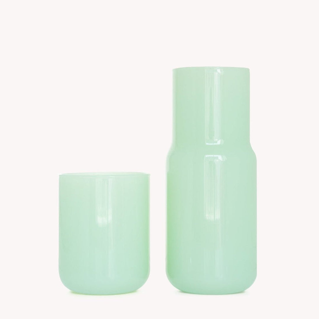 Tinted Glass Carafe Gry Mattr