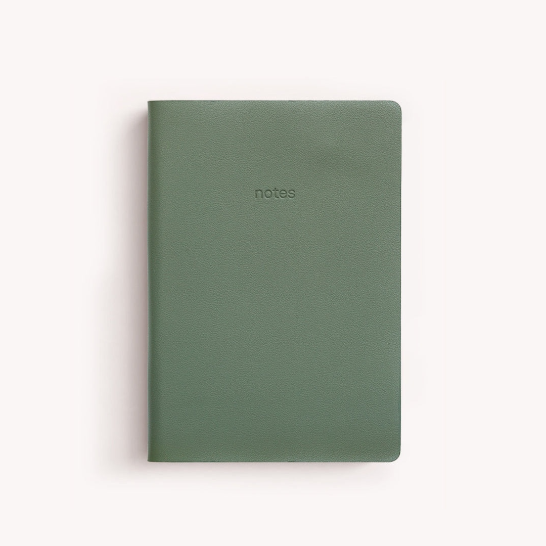 Small Lined Vegan Leather Notebooks