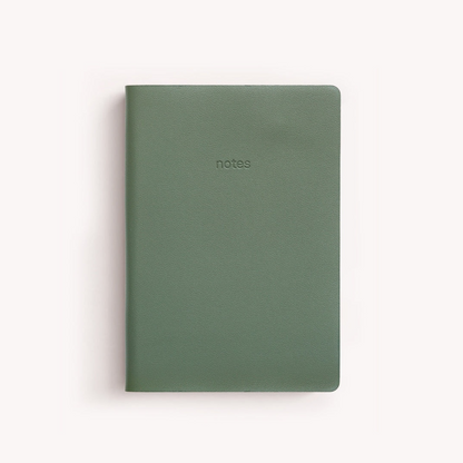Small Lined Vegan Leather Notebooks
