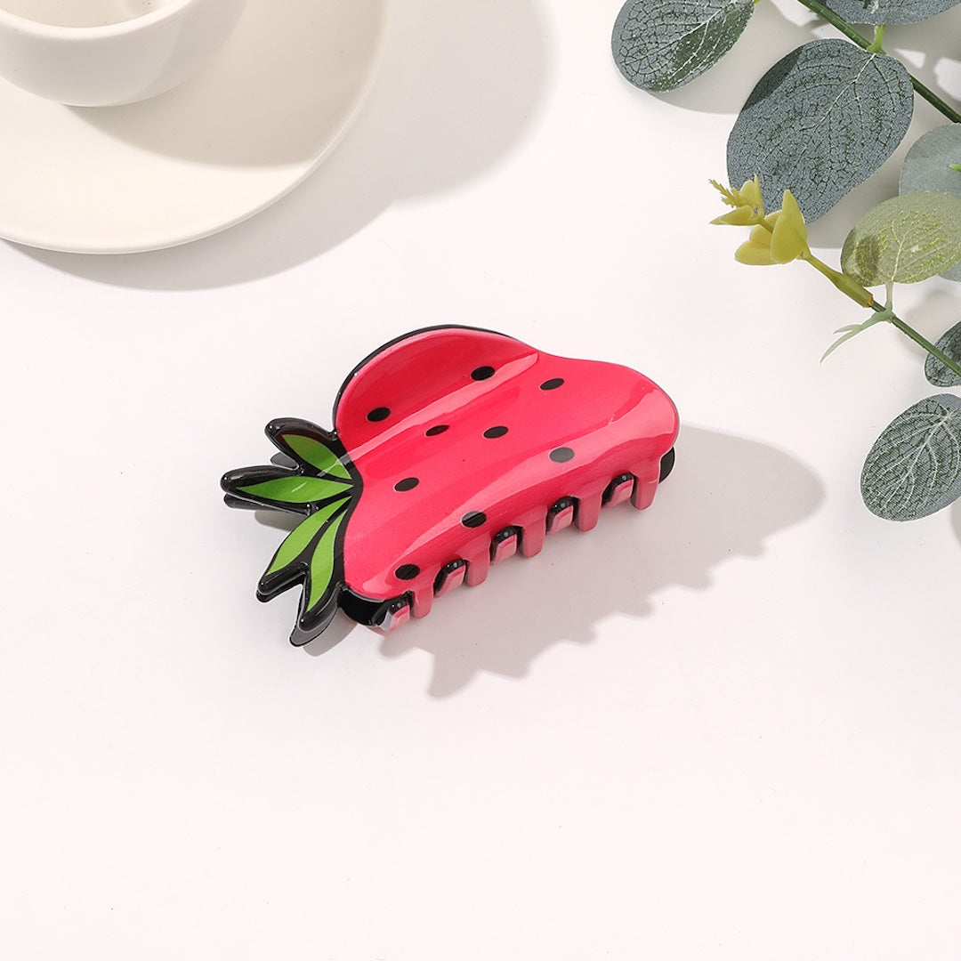 Bold Fruit Claw Clip
