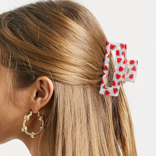 Fruit Confetti Claw Clip