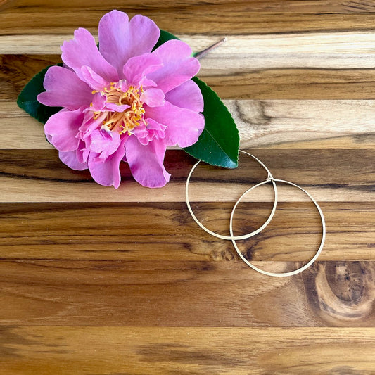 Linda Trent Gold Fill Hoops