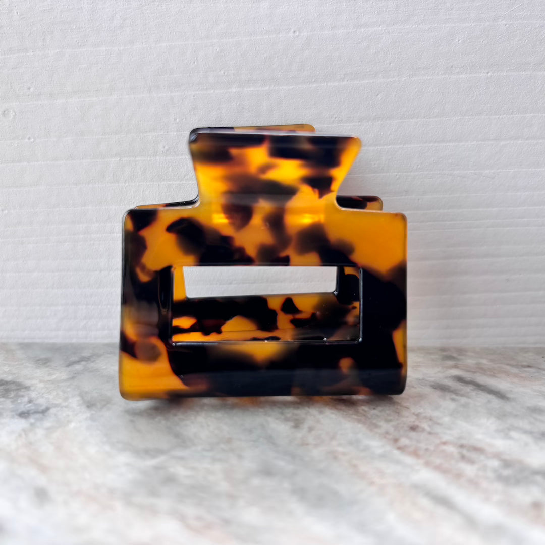 Simone Printed Claw Clip