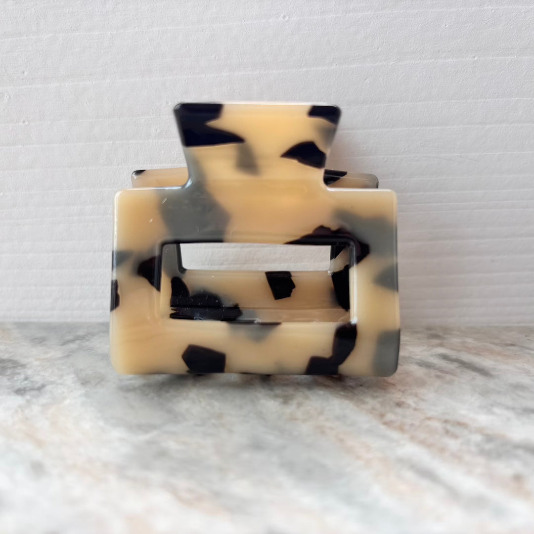 Simone Printed Claw Clip