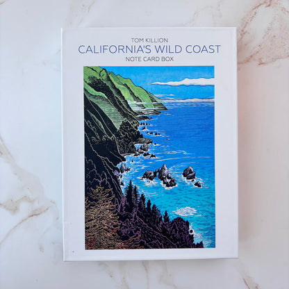 Set of 12 California's Wild Coast Notecards