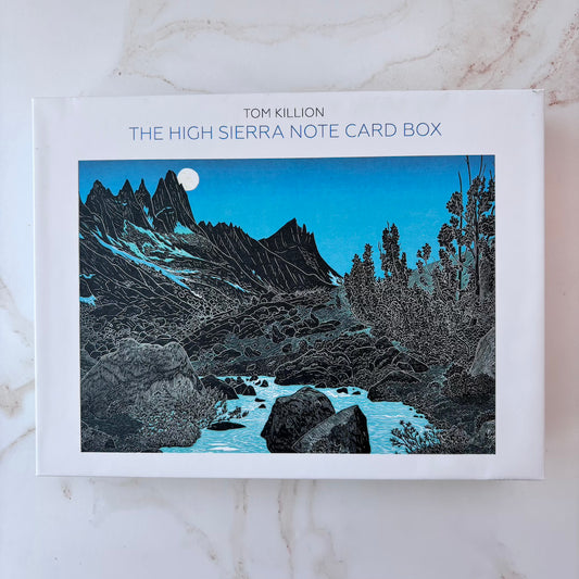 Set of 12 High Sierra Notecards