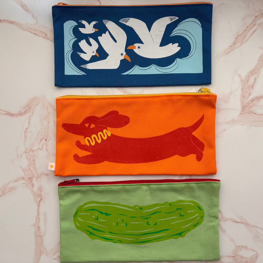 Canvas Travel Pouch Pier Six Press