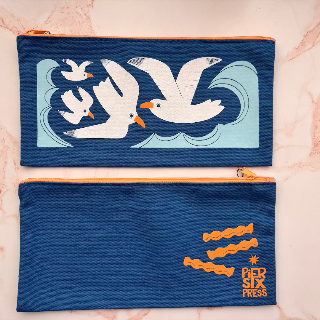 Canvas Travel Pouch Pier Six Press