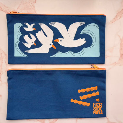 Canvas Travel Pouch Pier Six Press