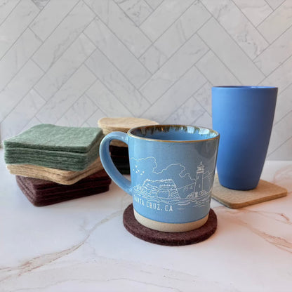 Felt Coasters Gry & Sif