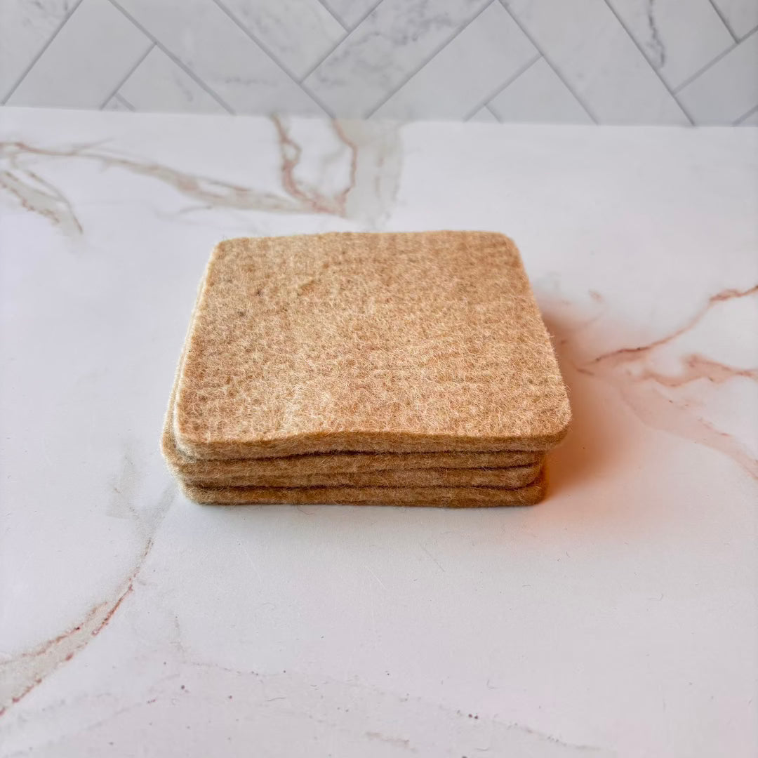 Felt Coasters Gry & Sif