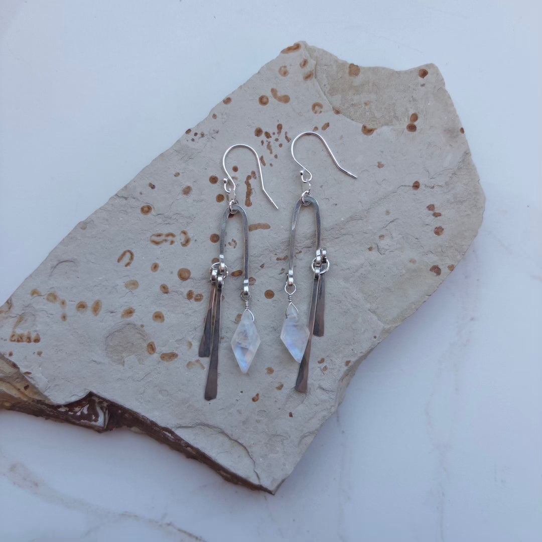 Diamond and Tine Earring