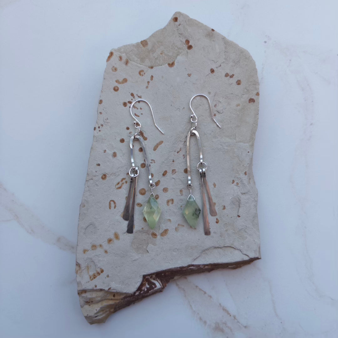 Diamond and Tine Earring