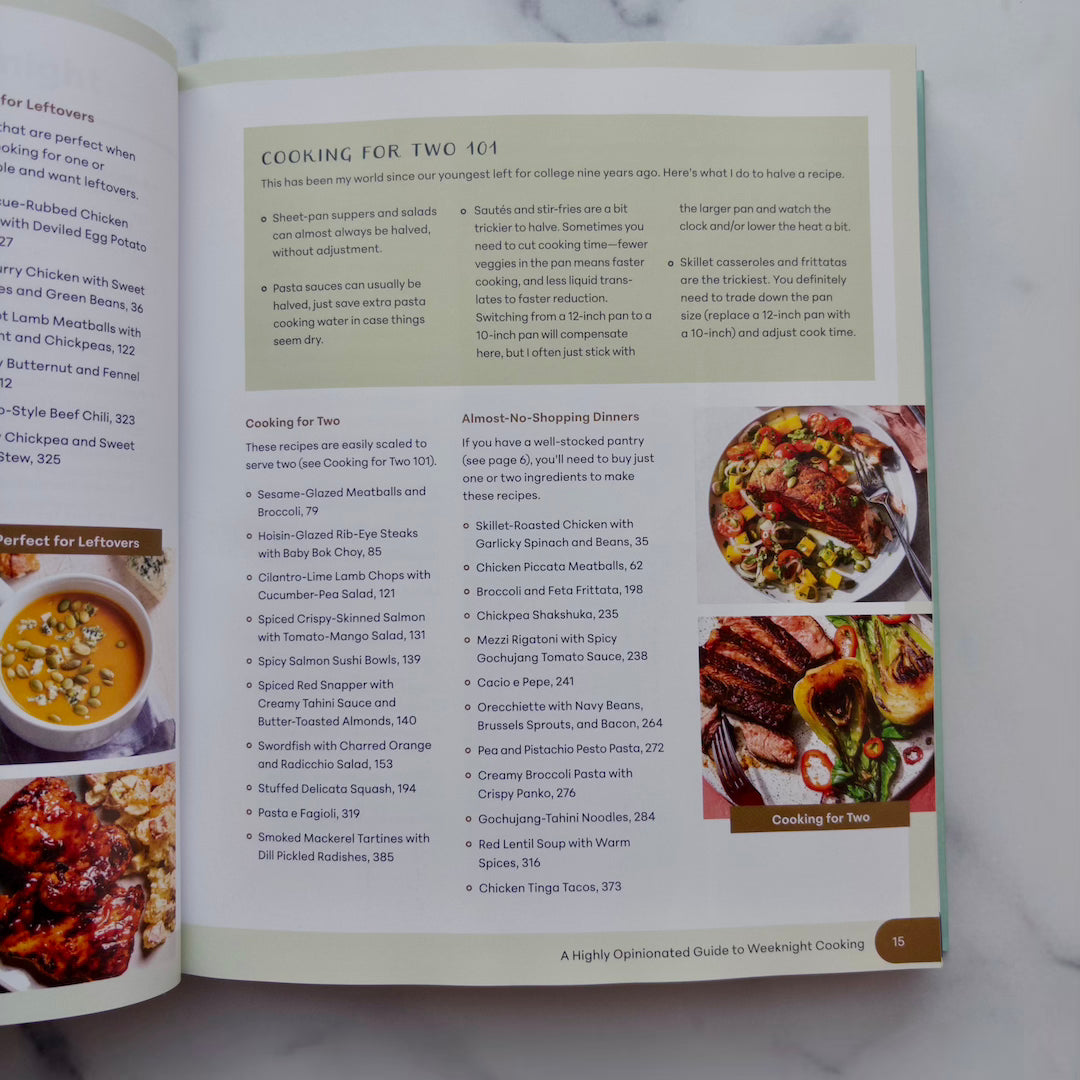 Dinner Tonight: 200 Quick Recipes for Inspired Weeknight Cooking