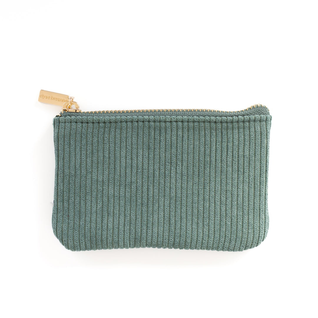 Elyse Breanne Corduroy Coin Pouch