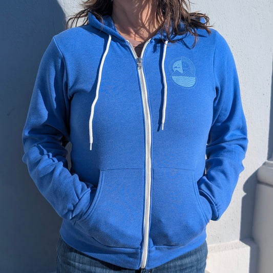 True Royal Mountain Sea Living  Zip-Up