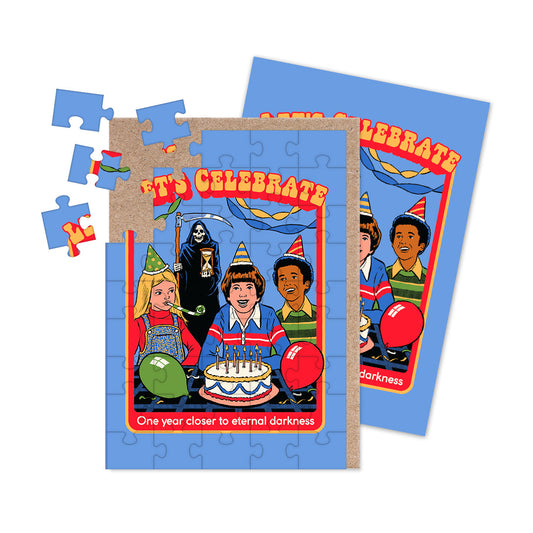 Eternal Darkness Jigsaw Greeting Card