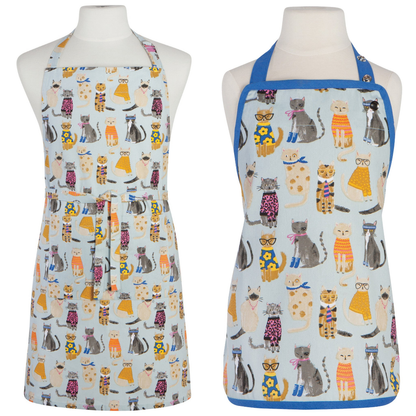 Feline Fine Adult & Kids Aprons Now Designs