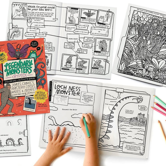 Legendary Monsters Activity Book