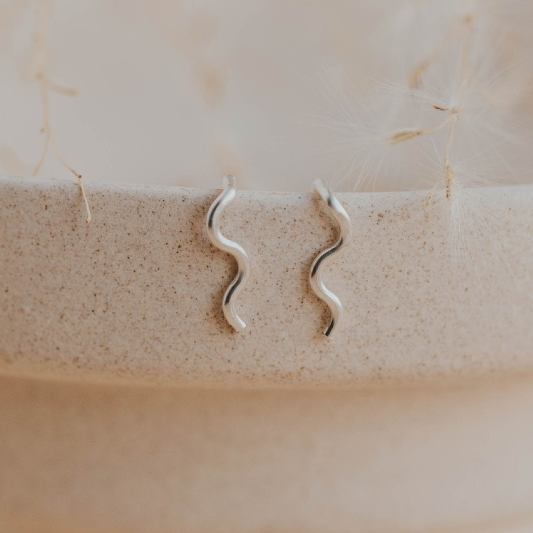 Tiny Wave Ear Climbers