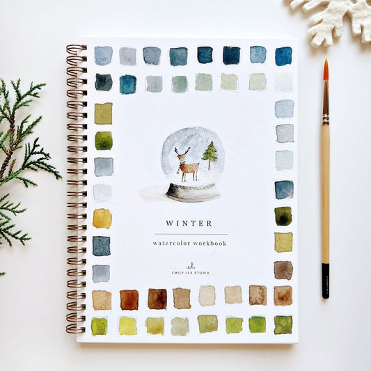 Watercolor Workbook Emily Lex Studio