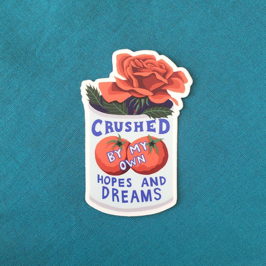 Crushed Sticker