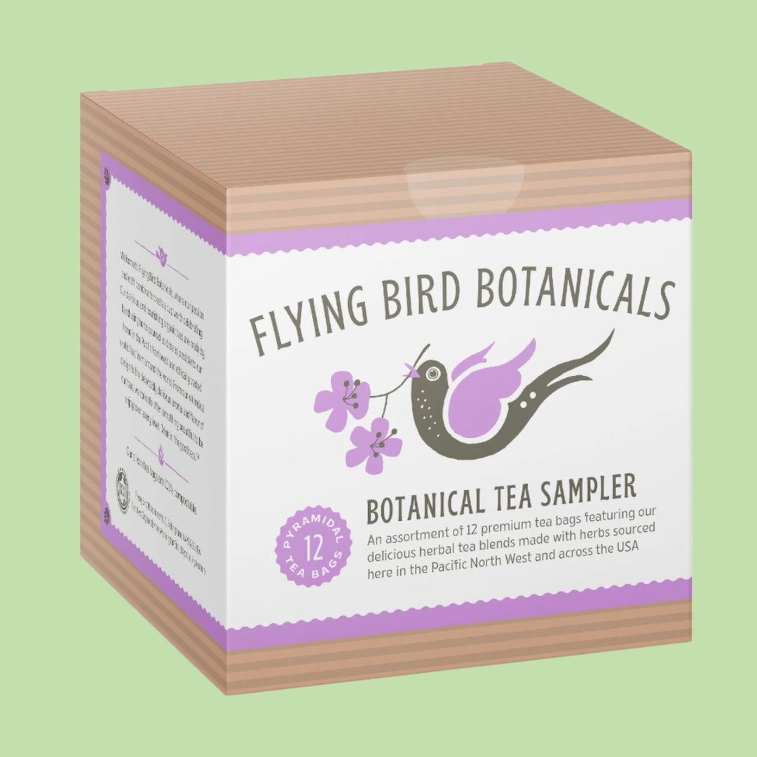 Flying Bird Botanicals Teas Sampler Boxes Flying Bird Botanicals