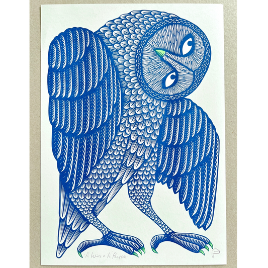 A Wing and A Prayer Print