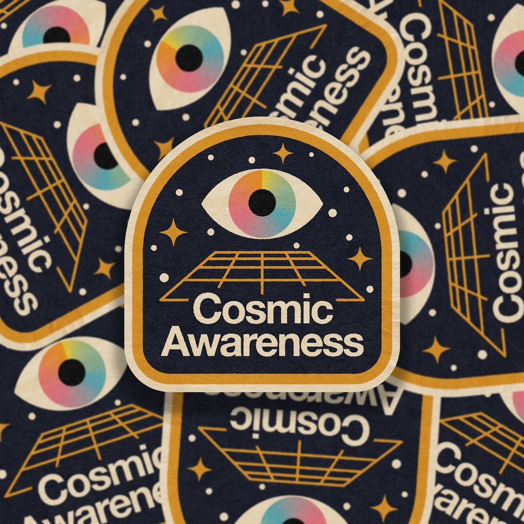 Cosmic Awareness Sticker