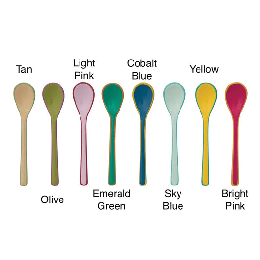 Enameled Stainless Steel Salt Spoon