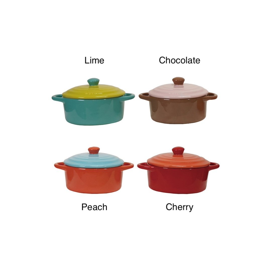Two-Tone Mini Dutch Oven