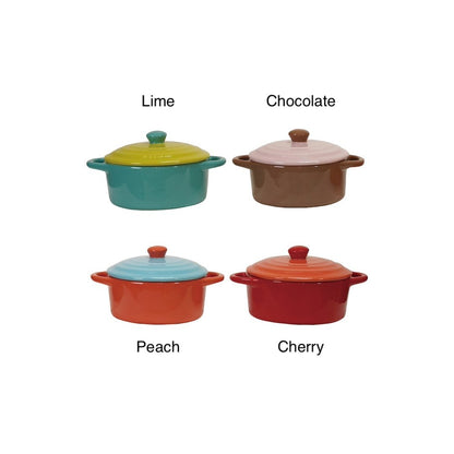 Two-Tone Mini Dutch Oven