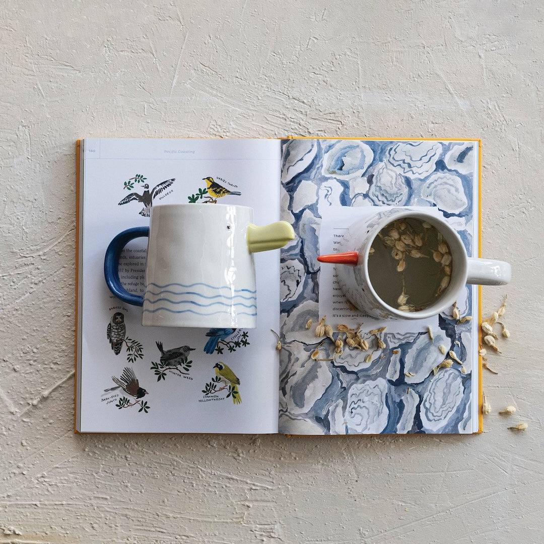 Stoneware Sea Bird Mug