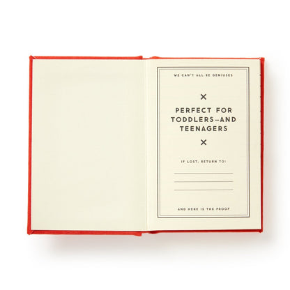 inside of dumb things my kids said tiny diary 