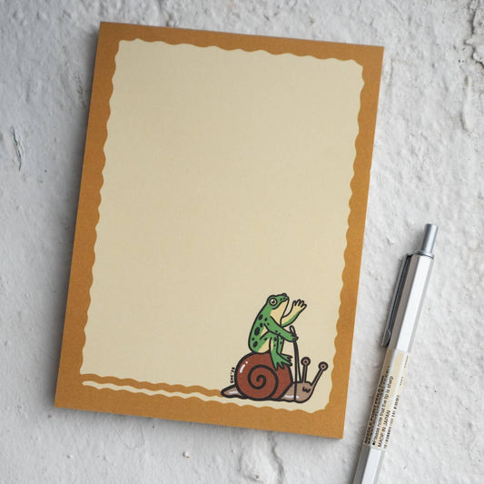 Snail Ride Notepad
