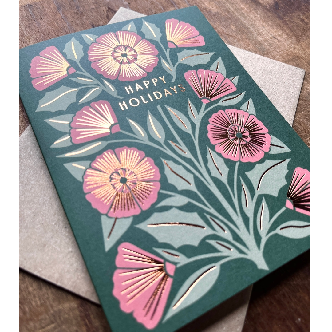 Poppy Holiday Box Card Set Katharine Watson