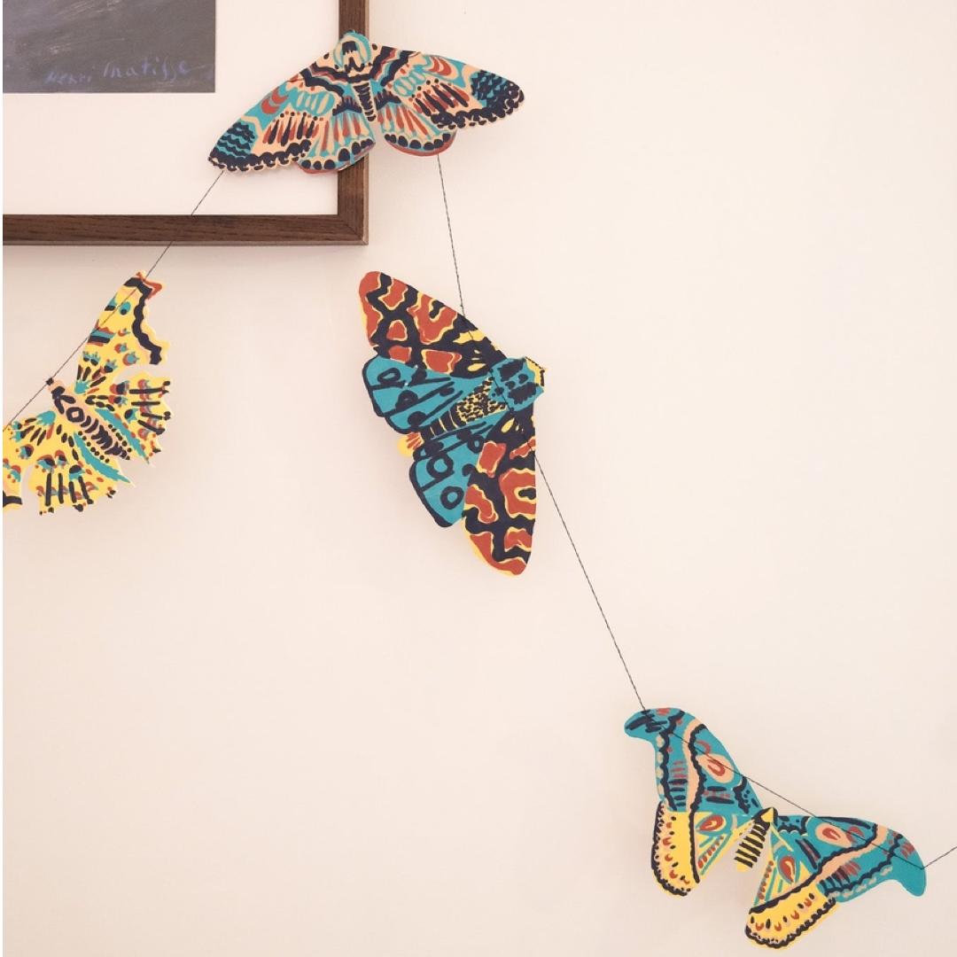 Moths Garland