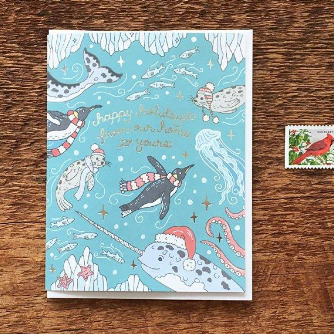 Ocean Holiday Card