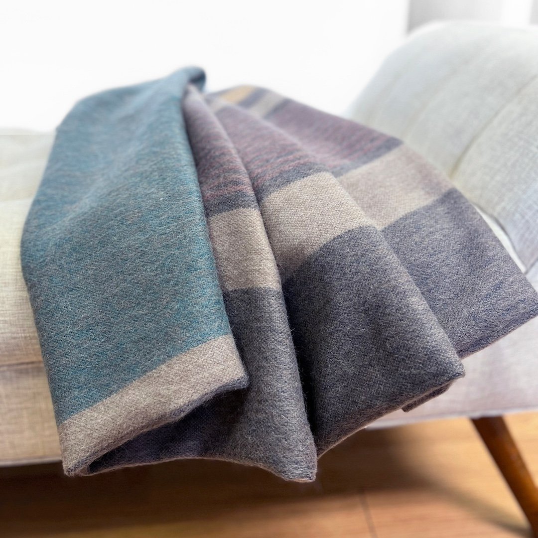 Jade Forest Alpaca Throw
