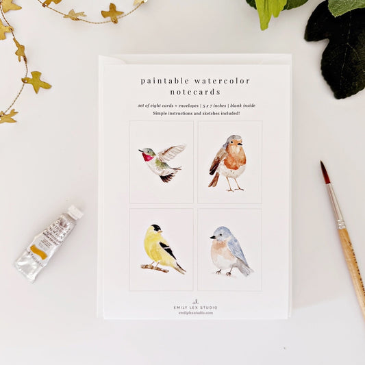 Paintable Notecards
