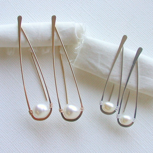 Pearl Water Drop Threader