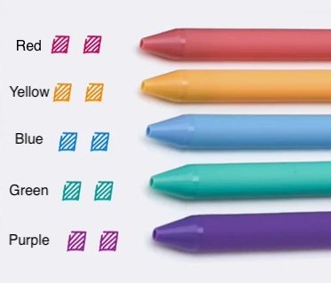 Colored Gel Pens