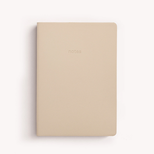 Large Blank Vegan Leather Notebooks