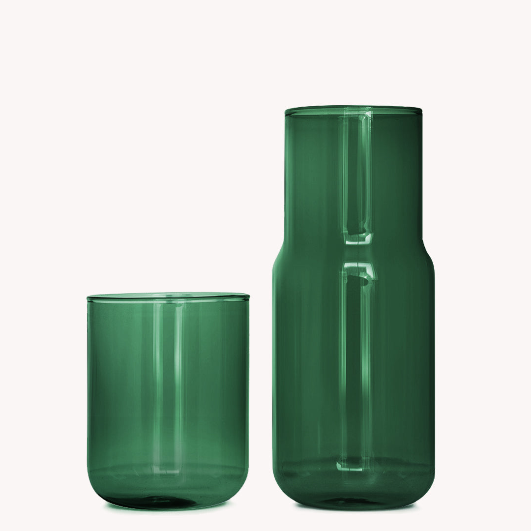 Tinted Glass Carafe