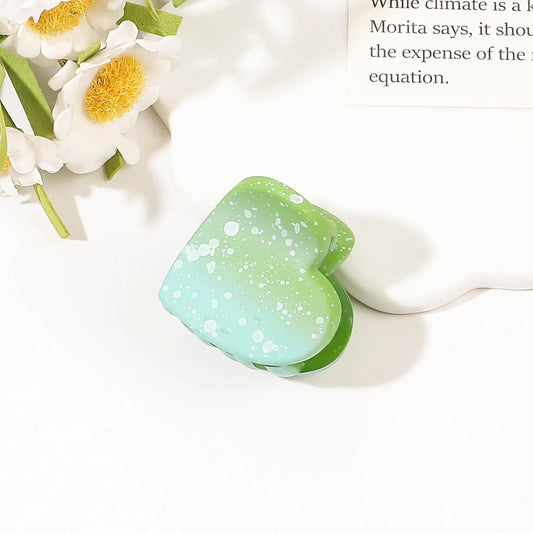 Mini Heart Claw Clip