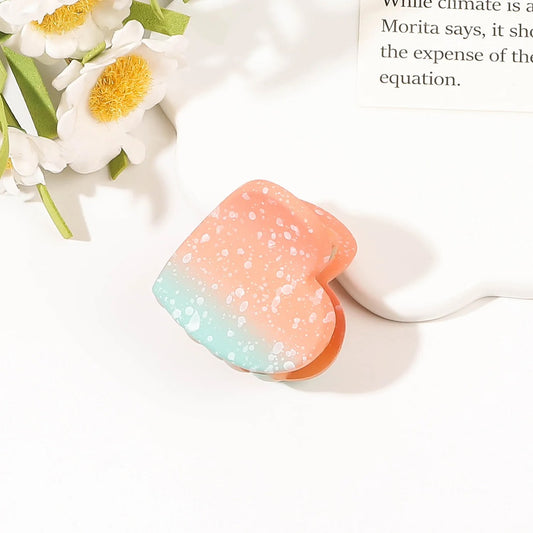 Mini Heart Claw Clip