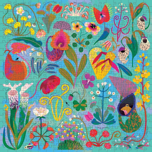 Hungry Plants 500 Piece Puzzle