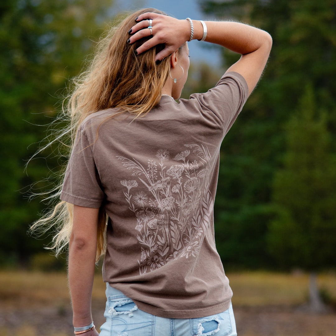 Wild Field Espresso Unisex Tee