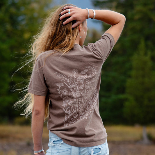 Wild Field Espresso Unisex Tee