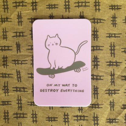 Sk8 Cat Sticker